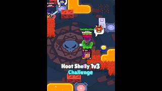 Hoot Shelly 1v3 Challenge 🫡🔥 BrawlStars Duels Challenge [upl. by Girish]