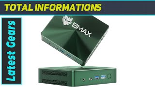 BMAX B6 Pro Mini PC Best Choice for Triple 4K Display and Performancereview [upl. by Leeanne417]