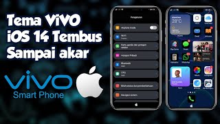 Tema ViVO iOS 14 Dark TEMBUS SAMPAI AKAR itz  For All ViVO Smartphone Saries [upl. by Bruckner]