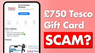 Reviewtesccom Review  Tesco Product Reviewer Scam [upl. by Tomasz]