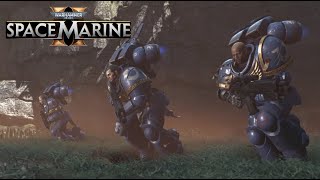 JUMP PACKS Space Marine 2 Campaign Part 6 The Downed Thunderhawk Angel of Death Difficulty [upl. by Ylevol]