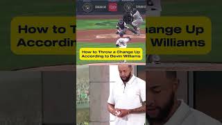 How to throw a change up according to Devin Williams baseballtips changeup airbender [upl. by Lorri]