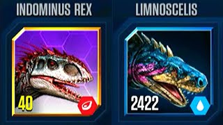 Limnoscelis max feed out Jurassic world the game [upl. by Derk]