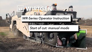 WRSeries Operator Instruction Start of cut Manual mode [upl. by Hsemin]