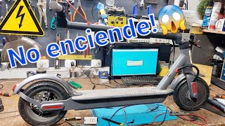 Monopatin 🛴100CHINO Reparación 🛠️🔧⚙️ copia xiaomi [upl. by Walrath]