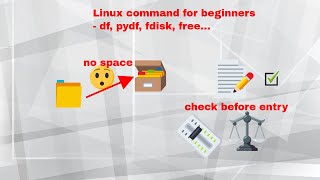 Linux commands for beginners  Linux command df pydf fdisk free  Hands on experience linux [upl. by Aennil]