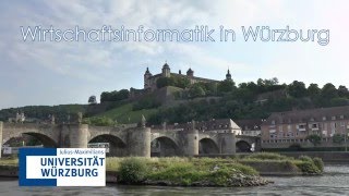 Wirtschaftsinformatik studieren an der Universität Würzburg [upl. by Relyt]