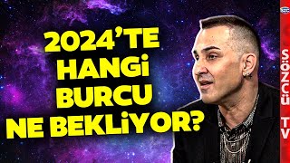 Astrolog Barış Özkırış Yorumladı Burçlar Aşk Para Psikoloji 2024 Nasıl Geçecek [upl. by Akilaz]