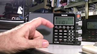 TRRS 0246  Tecsun PL880 Shortwave Radio  Hidden Features [upl. by Soirtimid374]