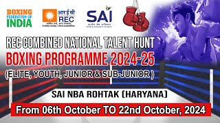 RING 02 l DAY 04 lI REC COMBINED NATIONAL TALENT HUNT BOXING PROGRAMME 202425 JUNIOR amp SUB JUNIOR [upl. by Aiuqet581]