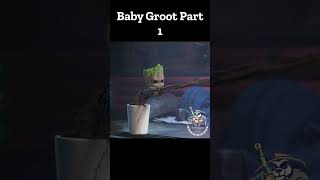 Baby groot fight scene with tree 1 shorts groot foryou [upl. by Isiah]