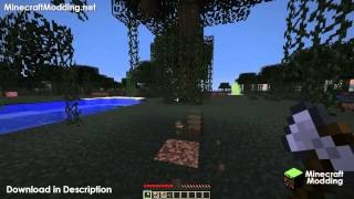 Tree Feller Mod for Minecraft [upl. by Nylekoorb]