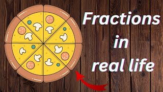 Fraction class 4Fractions in real lifecbse [upl. by Ycnej]