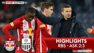 Highlights tipico Bundesliga 19 Runde FC Red Bull Salzburg  LASK 23 [upl. by Hitt]