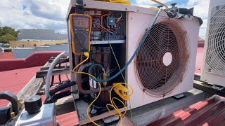 Replacing the compressor on a Temperzone Air Conditioner [upl. by Gena]