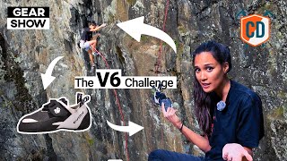 Can This Shoe ACTUALLY Climb V6 Evolv V6 Challenge  Climbing Daily Ep 2445 [upl. by Brynne]