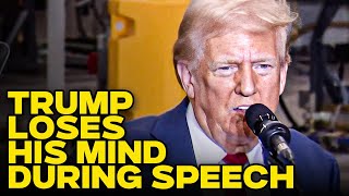 Trump Goes Completely Bonkers Talking About ‘The Birds And Bees’ During Speech [upl. by Lady]