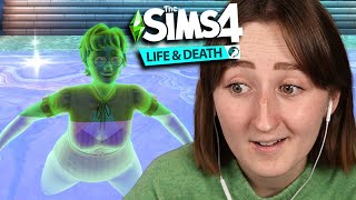 Playing The Sims 4 Life amp Death 3 Streamed 102824 [upl. by Gearard]