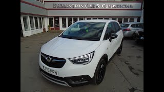 2020 70 Vauxhall Crossland X 15 Business Edition Nav 1 Owner FSH DAB BT Lane Departure Darlington [upl. by Eniagrom]