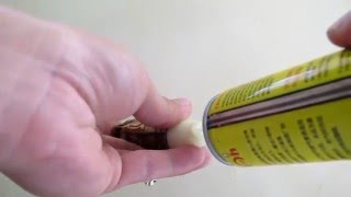 How to refill Wolf torch lighter with butane gas [upl. by Readus]