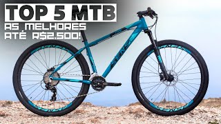 MELHOR MTB PARA COMEÇAR NO ESPORTE ATÉ R2500  PEDALORIANO [upl. by Glynnis]