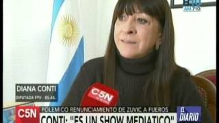 C5N  POLITICA POLEMICO RENUNCIAMIENTO DE ZUVIC A FUEROS [upl. by Cower931]