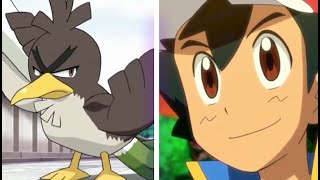 Ash catches Galarian Farfetch’d Ep 27 Pokemon Amv [upl. by Kean12]