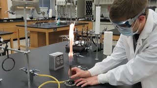 How to use a Bunsen burner [upl. by Derdle]