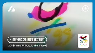 Palma 1999 Summer Universiade  TVE Broadcast Opening Sequence Excerpt [upl. by Nations]