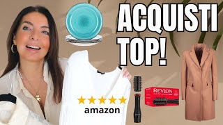 COSA COMPRARE SU AMAZON  Preferiti MODA CASA e BEAUTY [upl. by Viafore]