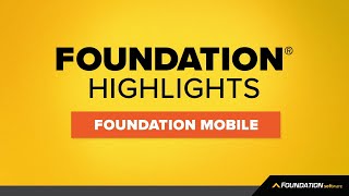 FOUNDATION Highlights — How to use FOUNDATION Mobile [upl. by Kcirdek]