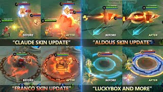 Latest Skin Effects Update Luckybox and Blazing Skins [upl. by Caravette]