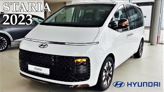 2023 Hyundai Staria  Futuristic MPV Minivan  Interior and Exterior Details [upl. by Airelav]