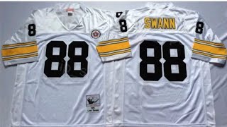 DHGATE Online Jersey Review and unwrapping Lynn Swann Pittsburgh Steelers Jersey JEGO Sports Gear [upl. by Imotas718]