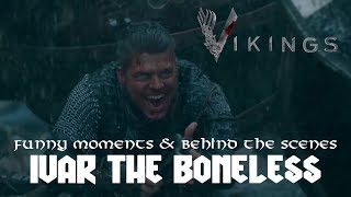 Vikings  Ivar The Boneless Funny Moments amp Crazyness Behind The Scenes PART 1 HD [upl. by Aninat122]