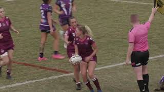 QLD Womens Police V Affiliated States amp Territories 2023 Australian Police Rugby League TRI Series [upl. by Llenyl742]