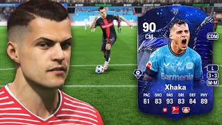 90 TOTY HONORABLE MENTIONS GRANIT XHAKA OBJECTIVE PLAYER REVIEW  EA FC 24 ULTIMATE TEAM [upl. by Guise]