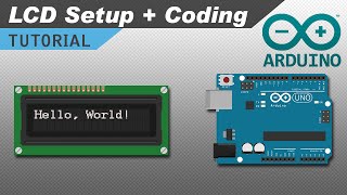 How to Set Up and Program an LCD on the Arduino [upl. by Yezdnil]