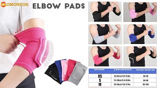 Compression Elbow Pads  Breathable Arm Brace for Fitness Volleyball amp Basketball 🏐🏀 [upl. by Eelrefinnej222]