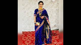 latest paithani sareepaithani look [upl. by Penny]