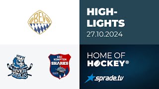 27102024  Highlights  HC Landsberg Riverkings vs ESC Kempten [upl. by Naig]