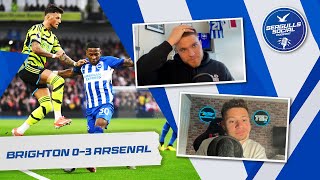 Ben White Embarrasses Himself At The Amex  Brighton 03 Arsenal  SEAGULLS SOCIAL  S4  EP37 [upl. by Siderf]