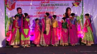 ManaBadi Kalaniketan Children group dance [upl. by Rodie]