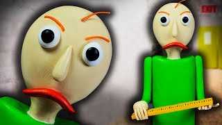 Easy amp Simple Tutorial BALDI ★ Baldis Basics in Education and Learning ➤ Polymer clay Giovy [upl. by Yllib]