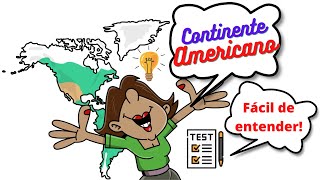 Continente americanoANIMAÇÃO [upl. by Neladgam]