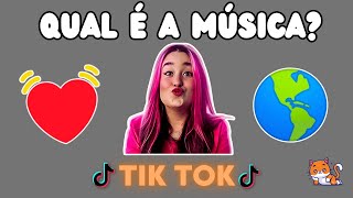 Adivinhe a música do Tik Tok pelos Emojis🎵  DESAFIO MUSICAL 19 [upl. by Joses273]