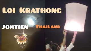 Loi Krathong Jomtien [upl. by Ahsitaf463]