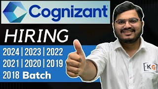 COGNIZANT Hiring 2024 2023 2022 2021 2020 2019 2018 Batch  COGNIZANT Off Campus Drive 2023 [upl. by Gillian]