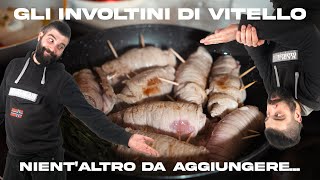 Involtini di vitello con prosciutto e formaggio  Cucinami sto Cao EP26 [upl. by Assenav]