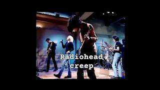 Radiohead quotcreepquot One of the heartbeats1992 rocklive nostalgia [upl. by Dymphia]